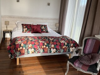 Bedroom villa des dunes Bretagne