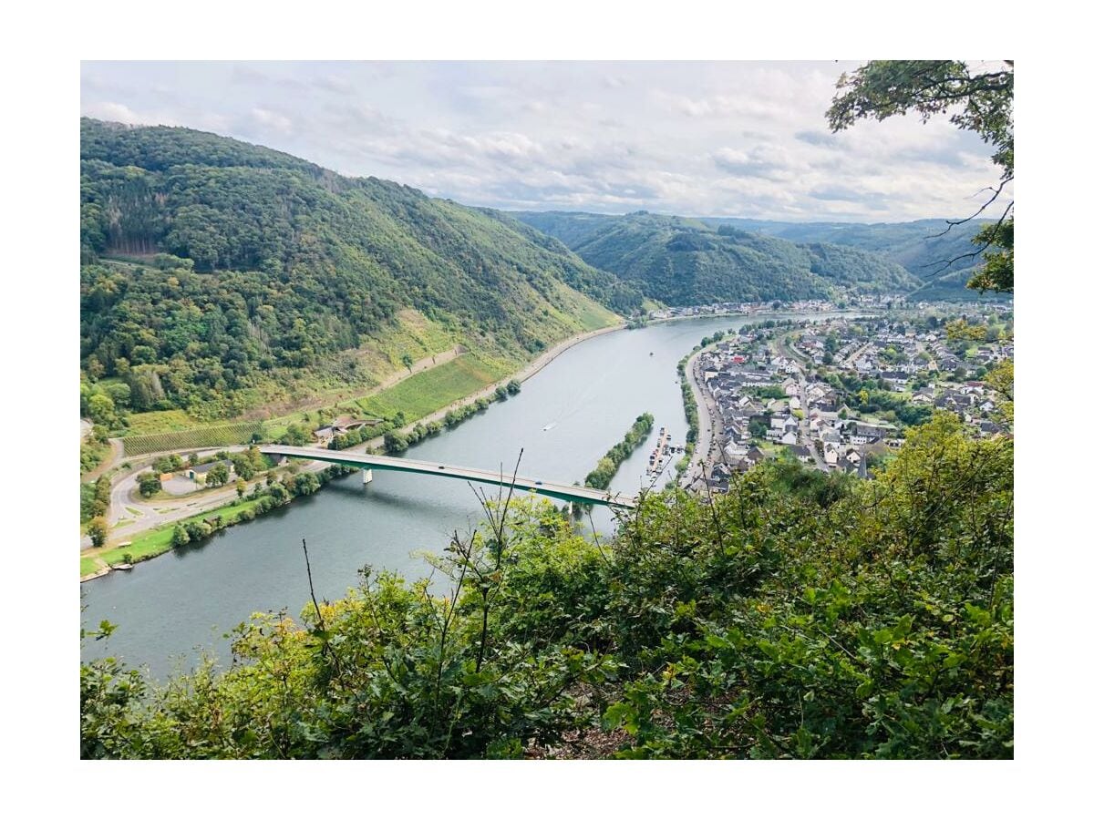 Blick auf Brodenbach und Löf