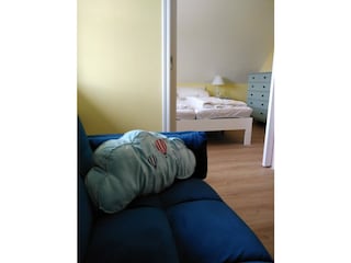 Schiebetüren zw. Wohn- und Schlafzimmer