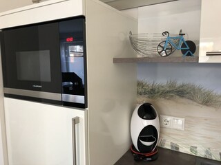 Vom Pizzaschneider bis Dolce Gusto ist alles vorhanden