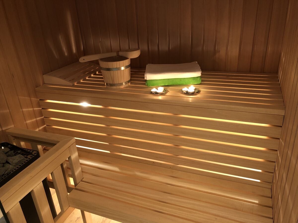 Sauna im Appartement