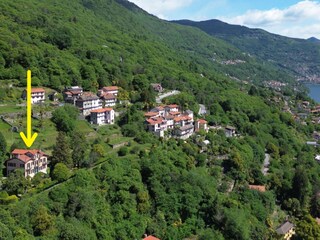 Standort der Villa