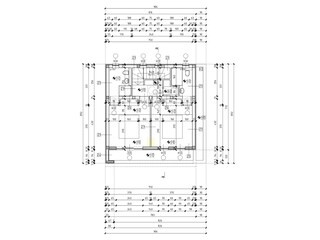 Villa Sukošan Pianta del piano 28