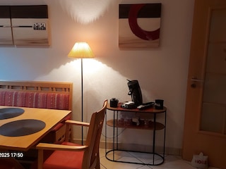 Die Kaffeebar am Esstisch