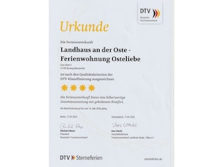 4-Sterne-Auszeichnung vom DTV