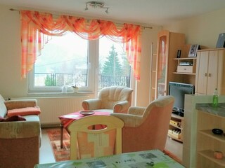Holiday house Klingenthal Living Room 14