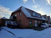 Haus im Hengsthamm mit Balkon Seestern im Winter