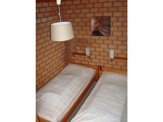 Schlaffzimmer 3 mit zwei einzelbetten