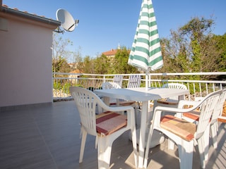Apartamento de vacaciones Malinska Grabación al aire libre 4