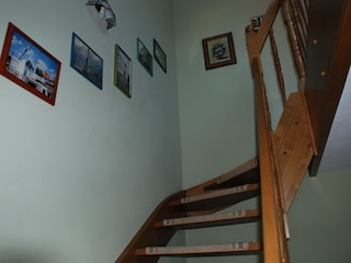Treppe zur Ferienwohnung