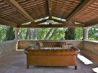 Roof terrace with Chesterfieldsofas