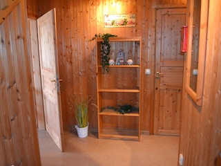 a new door between the living room and the hall