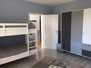 Zimmer mit Etagenbett