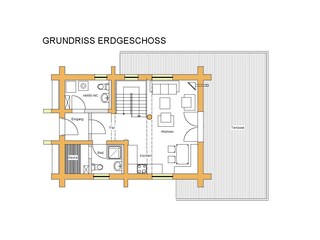 Casa de vacaciones St. Georgen ob Murau Plano de planta 11