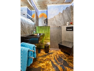 Badezimmer mit 3D Boden
