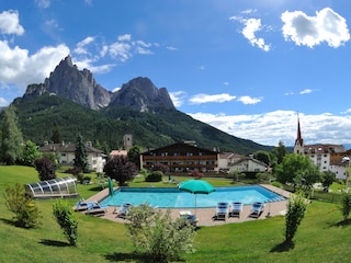 Aussicht vom Balkon