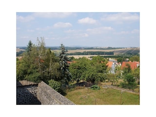 Blick aus dem Refugium ins Land