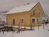 Our house in the snow