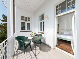 Balkon mit Meerblick