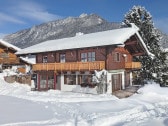 Unser Haus im Winter