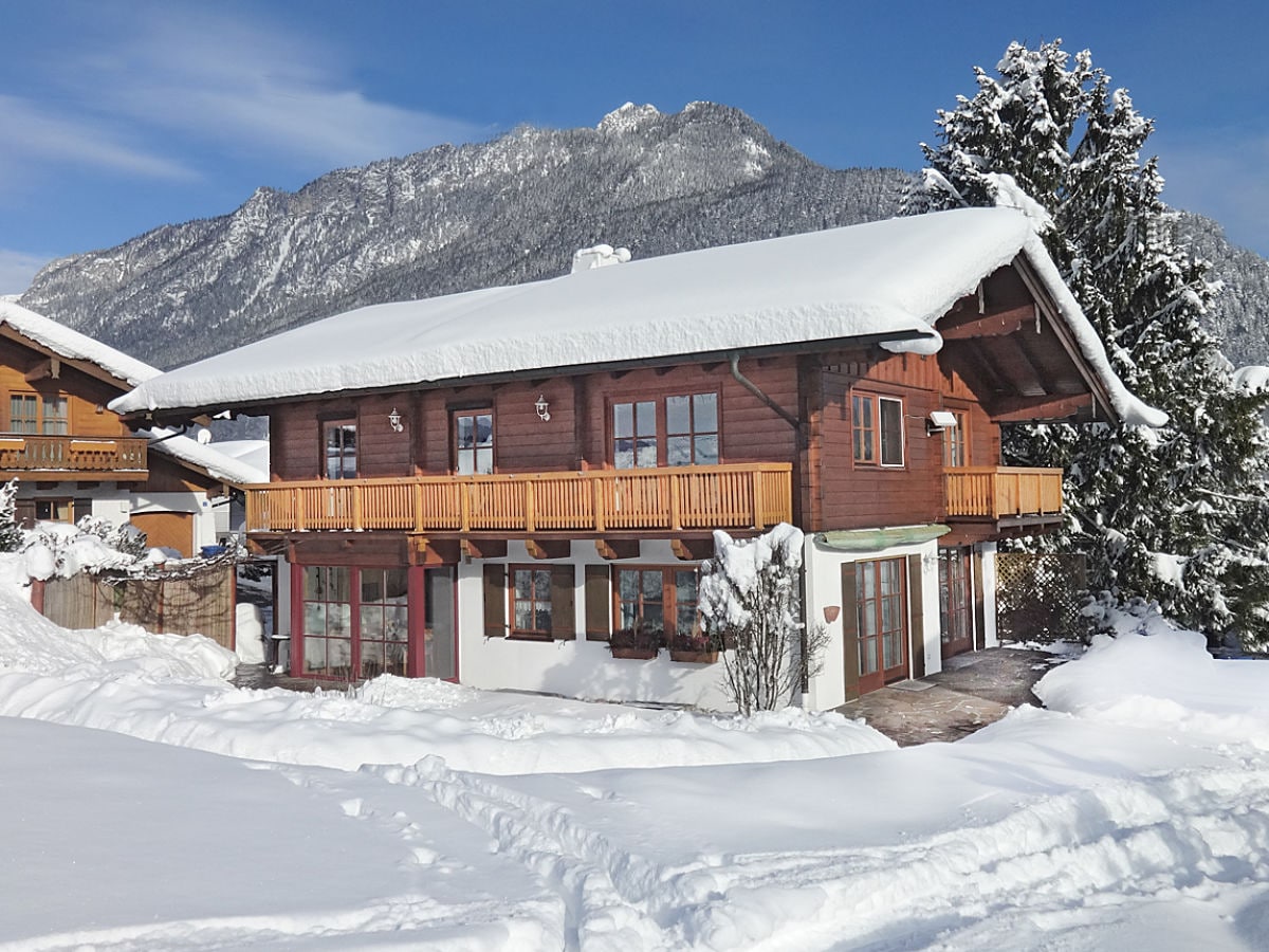 Unser Haus im Winter