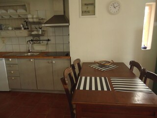Ferienhaus Listaros Küche 16