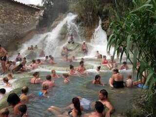 relaxen in der Terme Saturnia