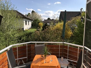 Sonnige Süd-Terrasse