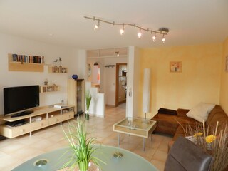 offenes Wohnen und Essen