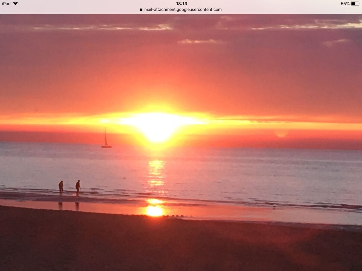 Sonnenuntergang am Strand