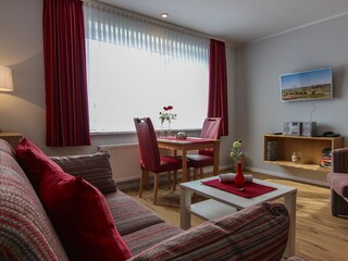 Ferienwohnung Norderney Wohnzimmer 5