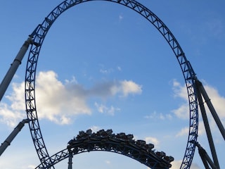 Die Blue Fire im Europa Park Rust