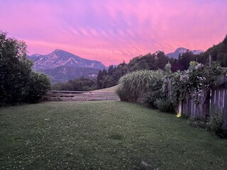 Farbenspiel über den Predigstuhl