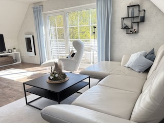 Komfortable Ledercouch