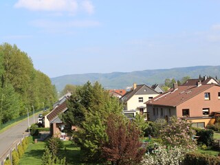 Blick vom Balkon Richtung Osten