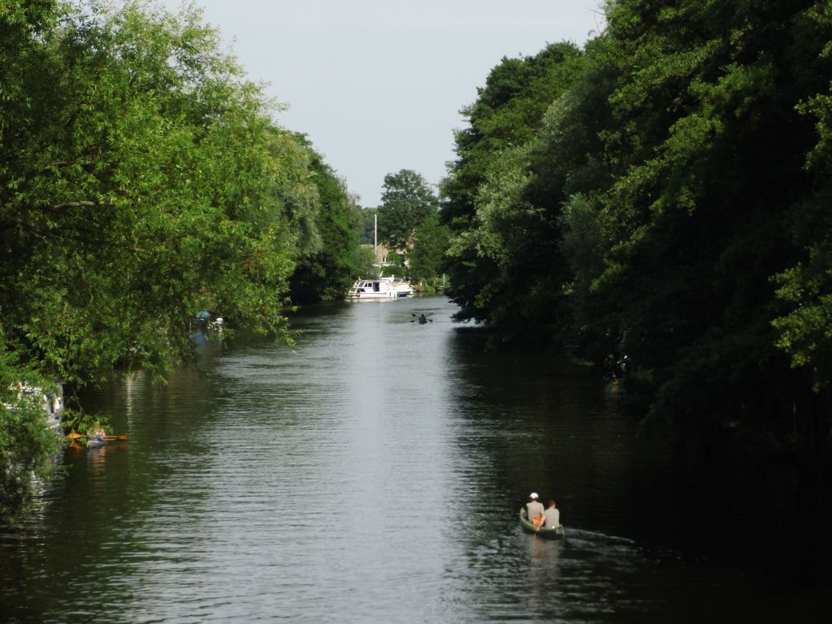 Paddeln auf der Spree