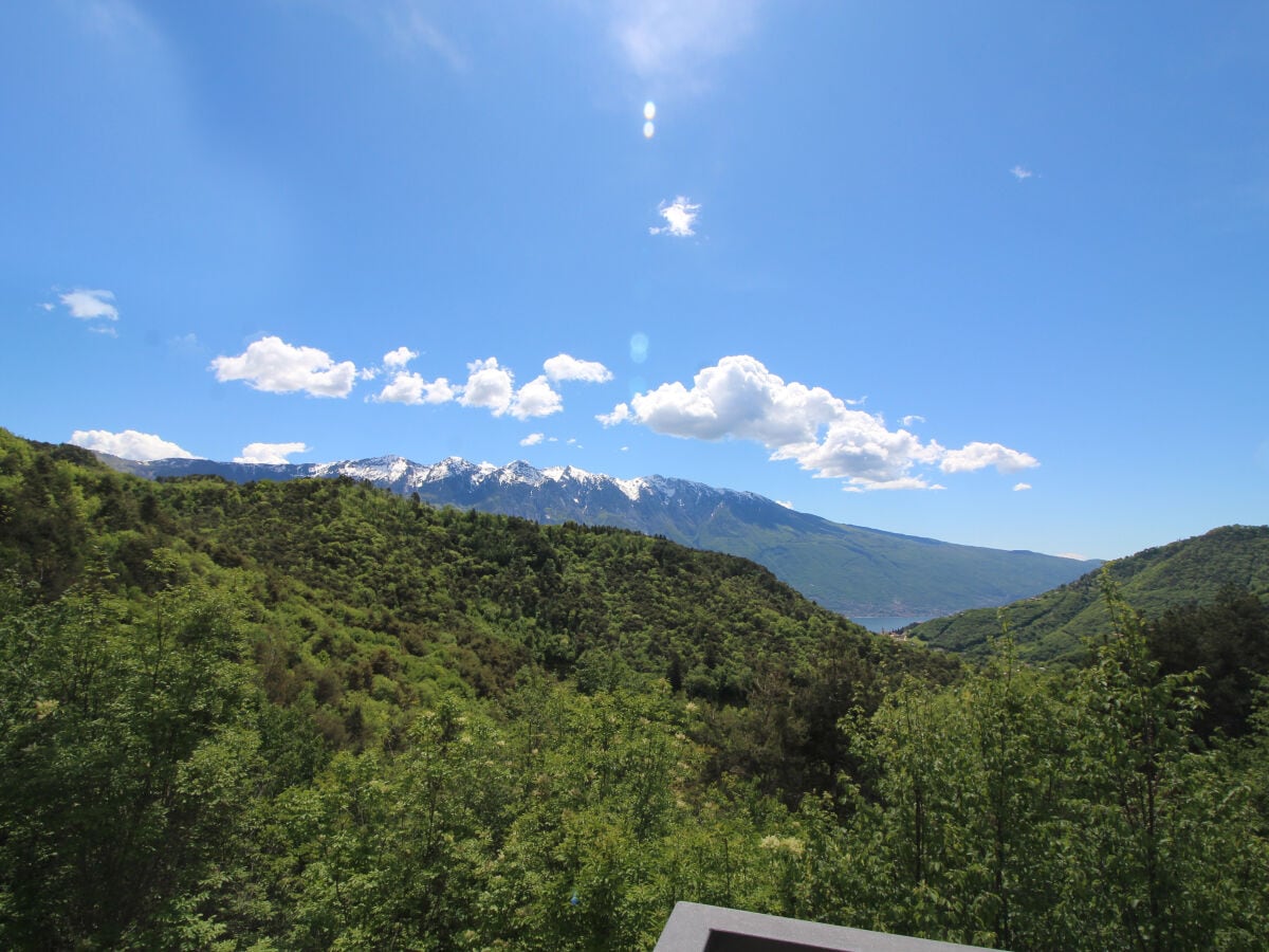 Blick vom Balkon aus