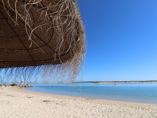 Der Strand in Fuzeta