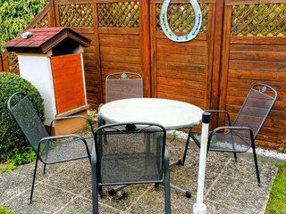 Sitzgruppe am Grill