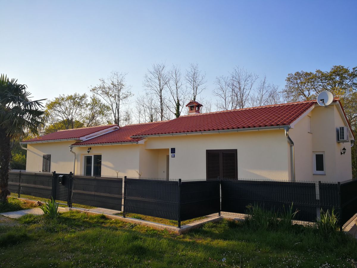 Front view of the house