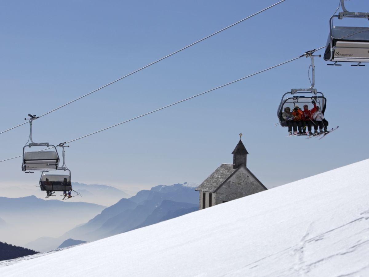 Skifahren auf Meran 2000