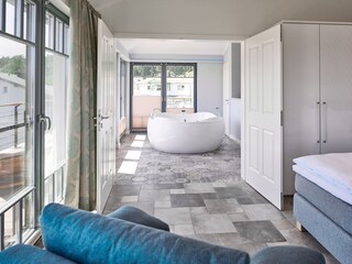 Schlafzimmer Penthouse ganz oben