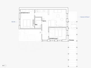 Grundriss Turmvilla EG