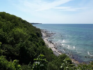 Steilufer im Norden der Insel Rügen