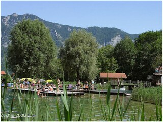 Naturbadesee im Inzeller Badepark