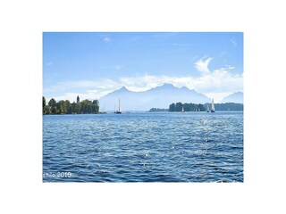 der Chiemsee mit Fraueninsel