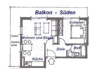 Wohnungsgrundriss