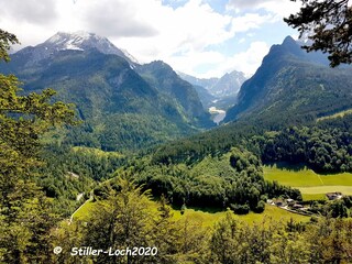 "König Watzmann" mit  Wimbachschlucht
