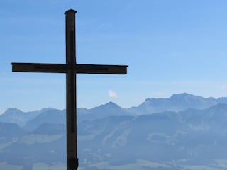 Der Blick vom Gipfel Ofterschwanger Horn