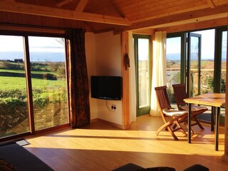 open plan living room